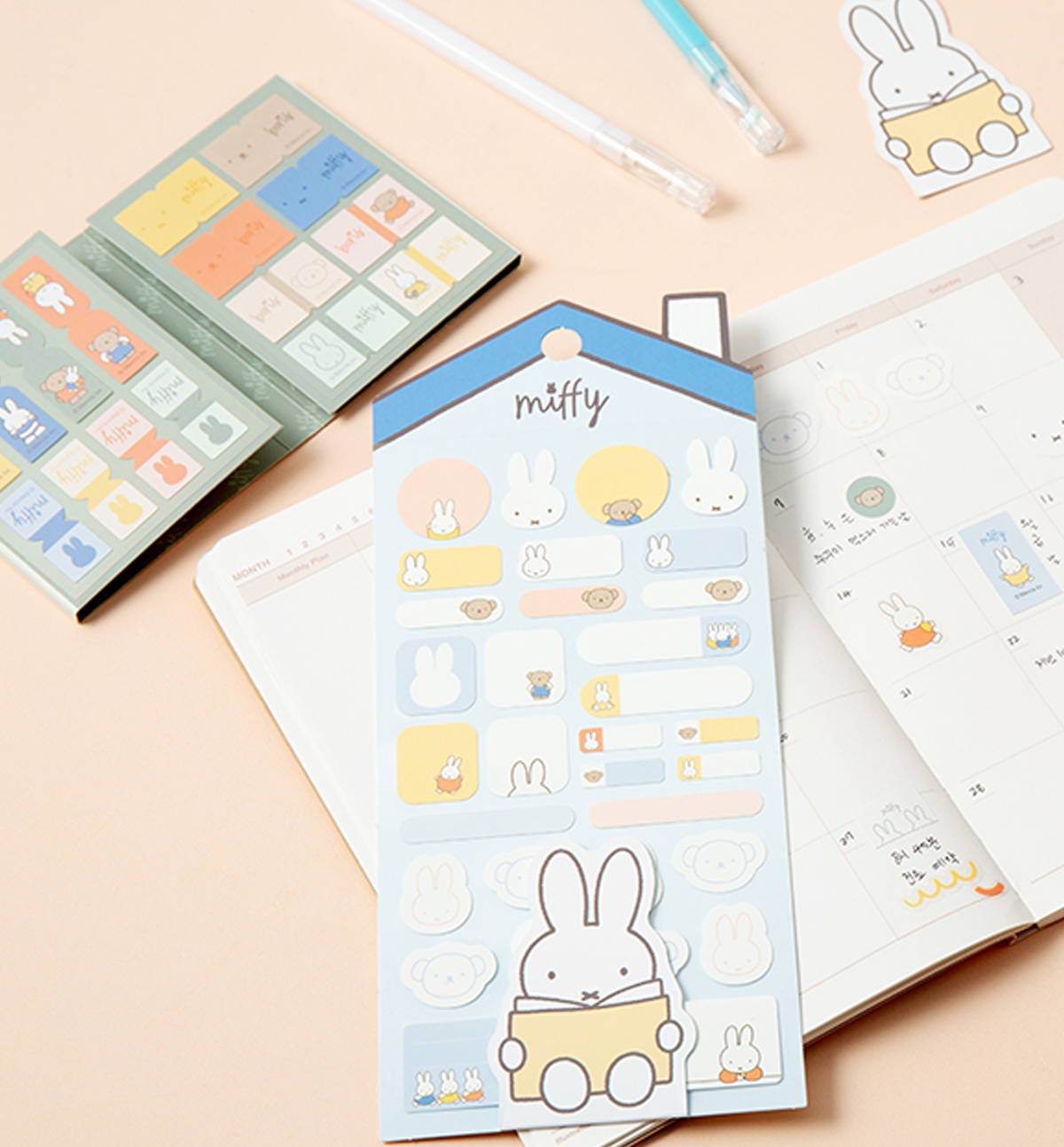 Miffy Name & Memo Sticker