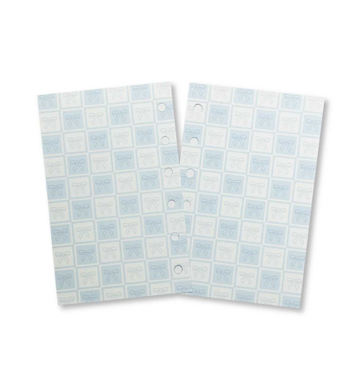 A7 Ribbon Pattern Paper Refill [Blue]