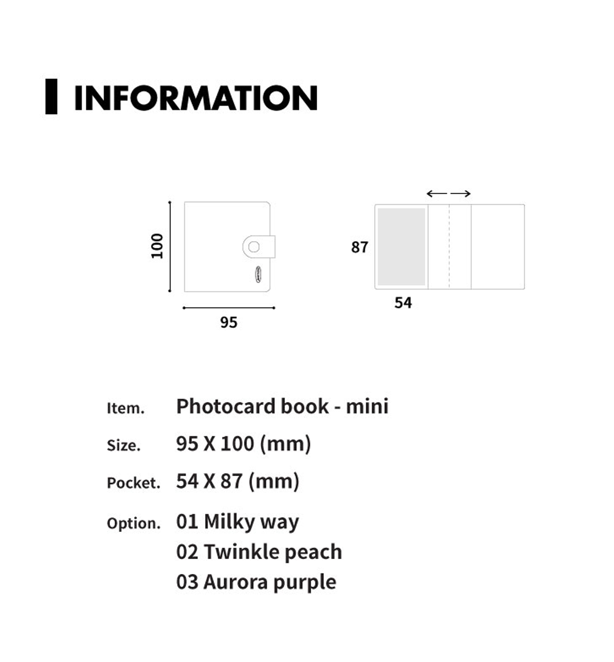Photocard Book Mini
