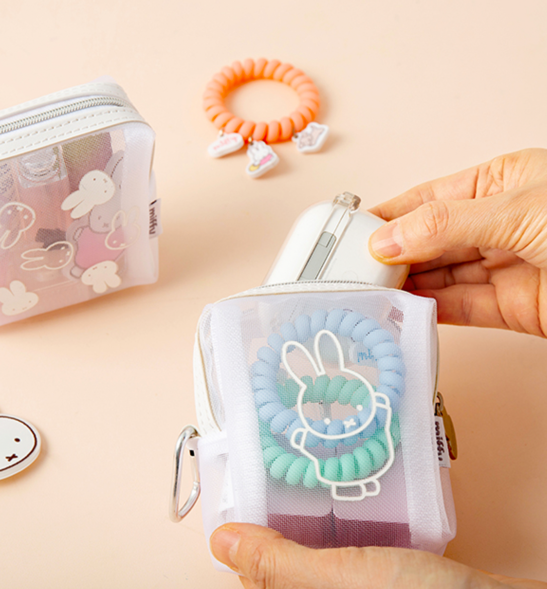 Miffy Mesh Mini Pouch