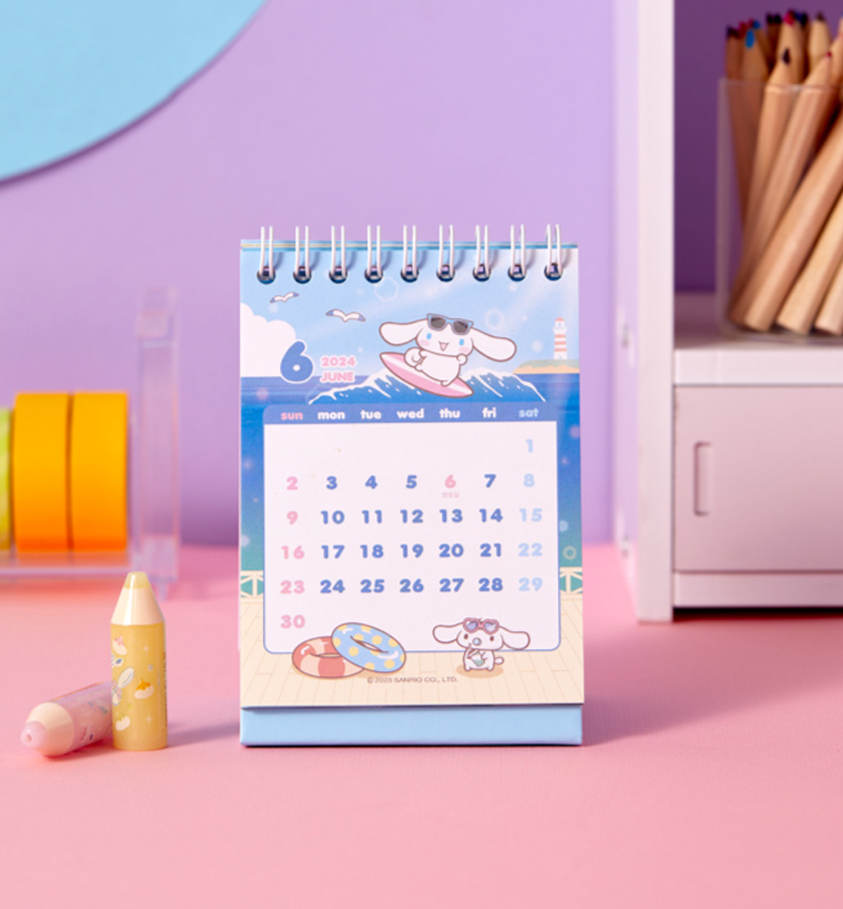 2024 Sanrio Characters Mini Desk Calendar [4 Designs]