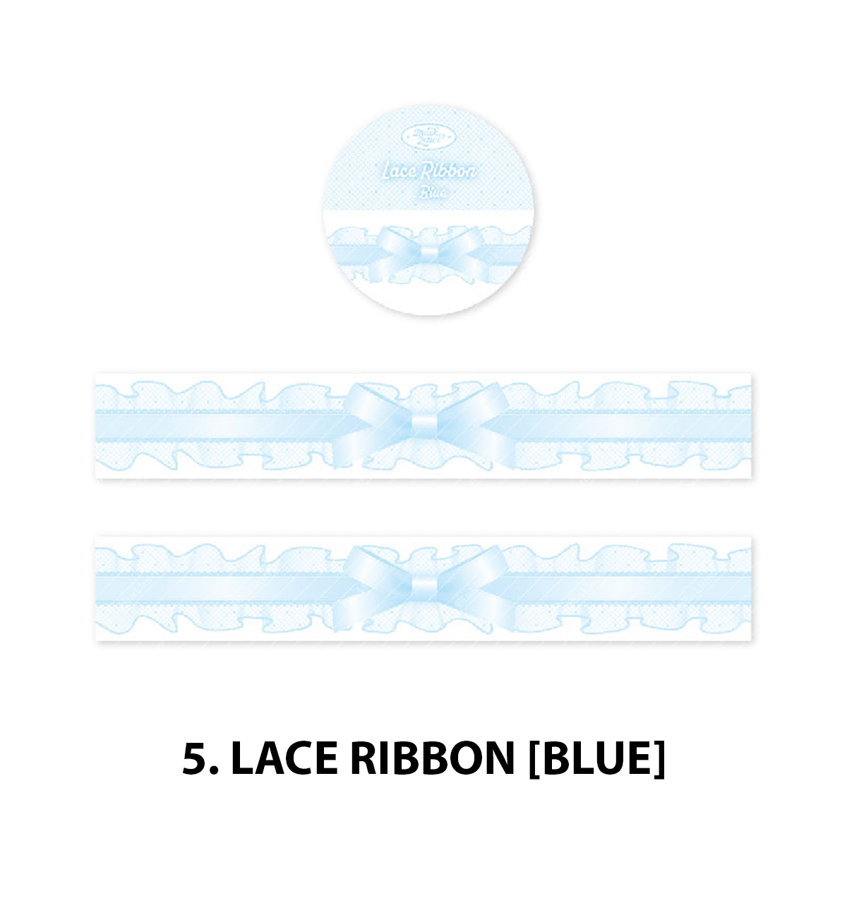 Ribbon & Lace Series Washi Tape