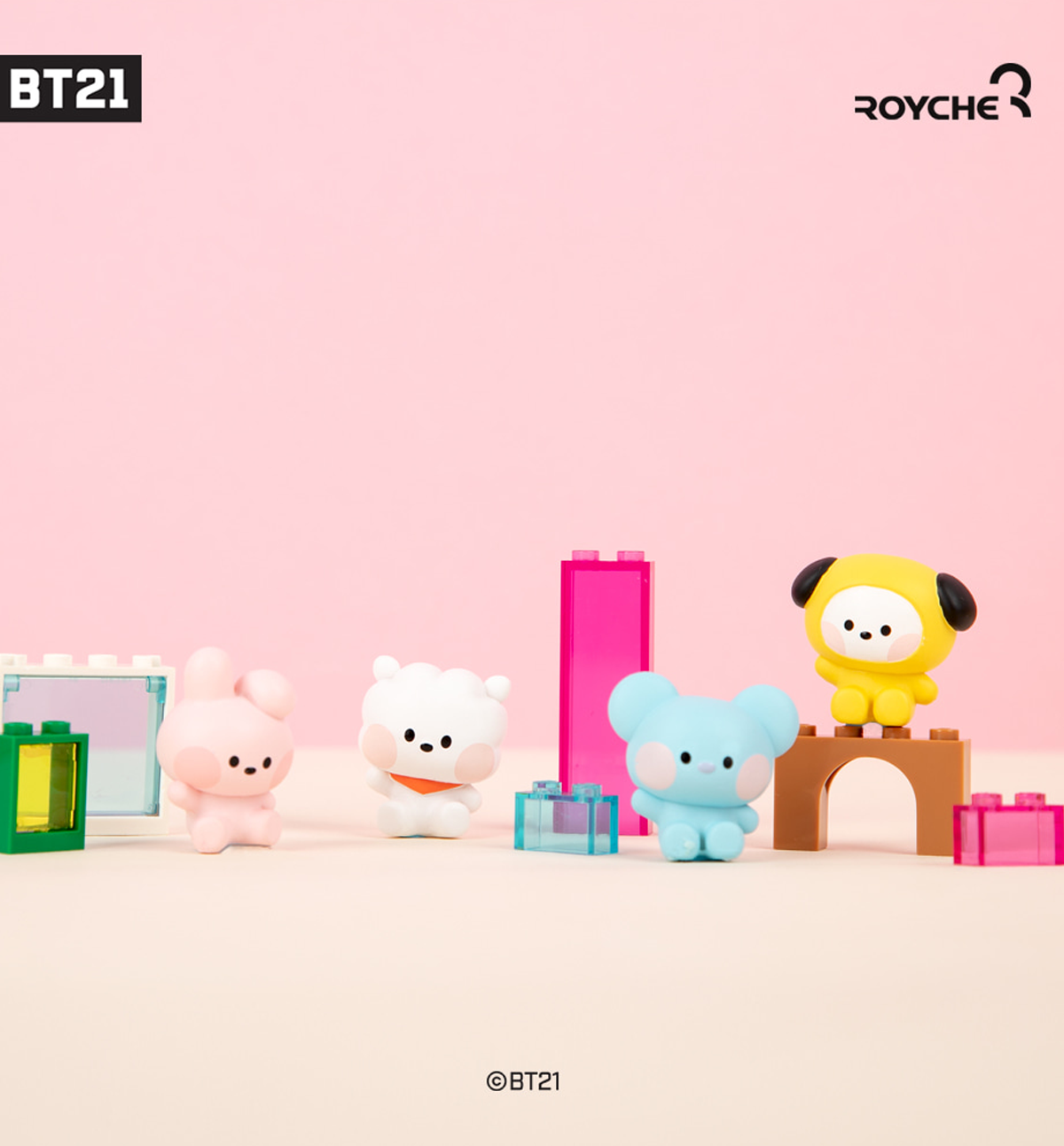 Mini Monitor Figure BT21 Minini Monitor Figure