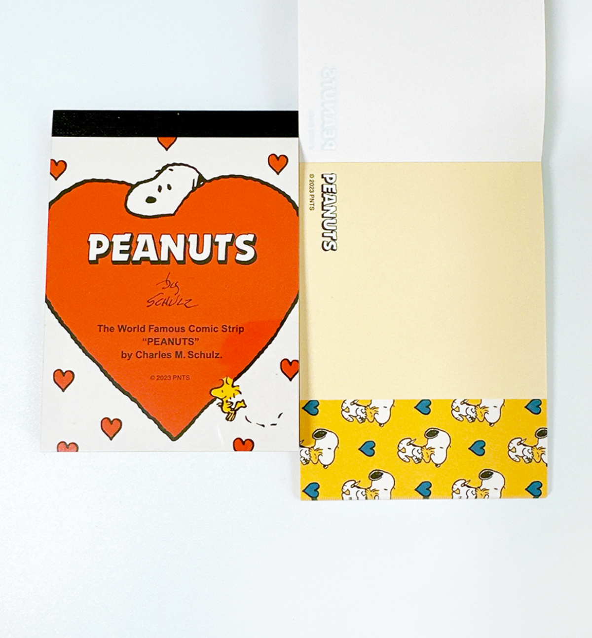 Peanuts Snoopy Mini Memopad [Heart]