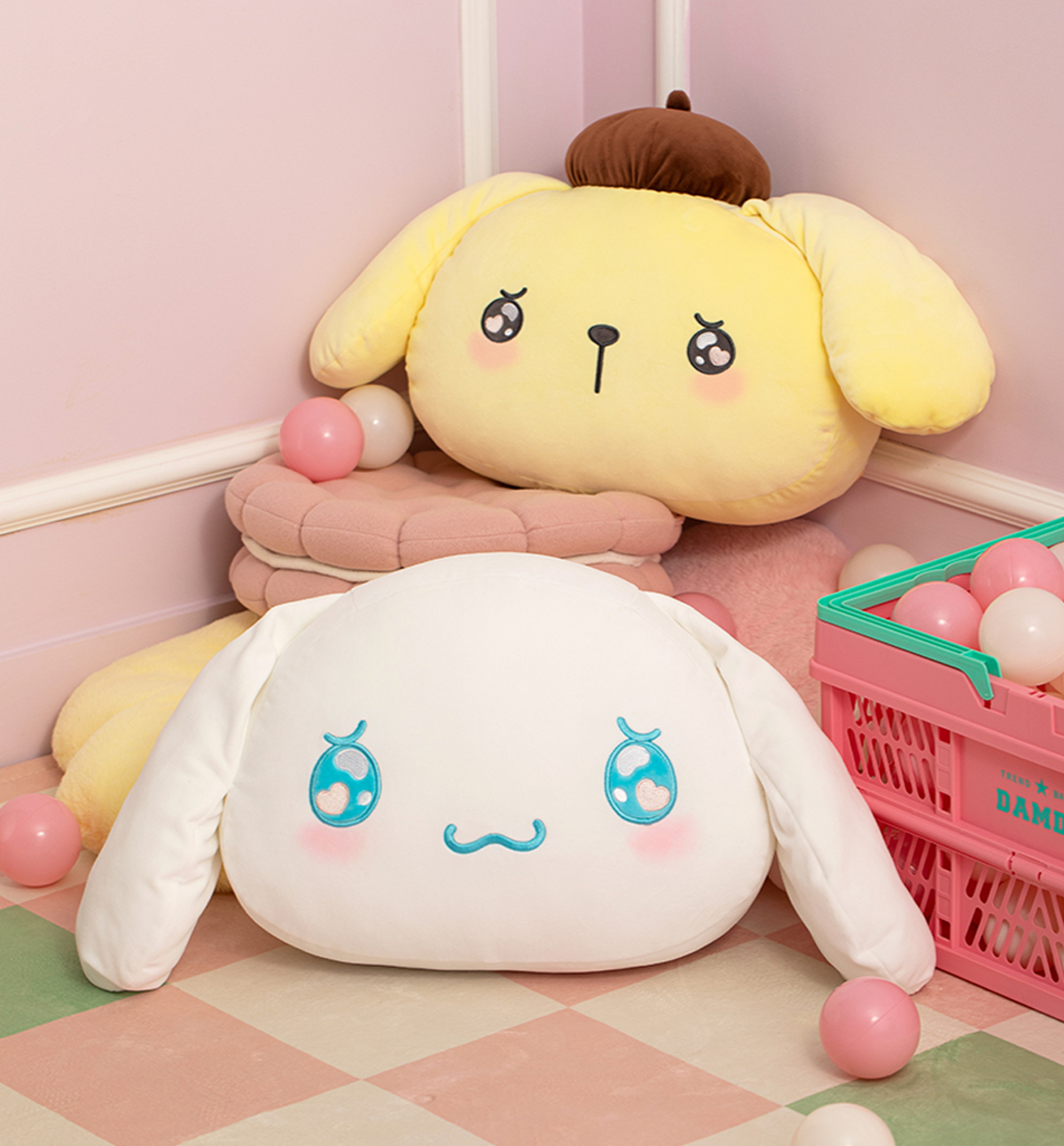 Pompompurin Face Cushion [Deeply From My Heart]