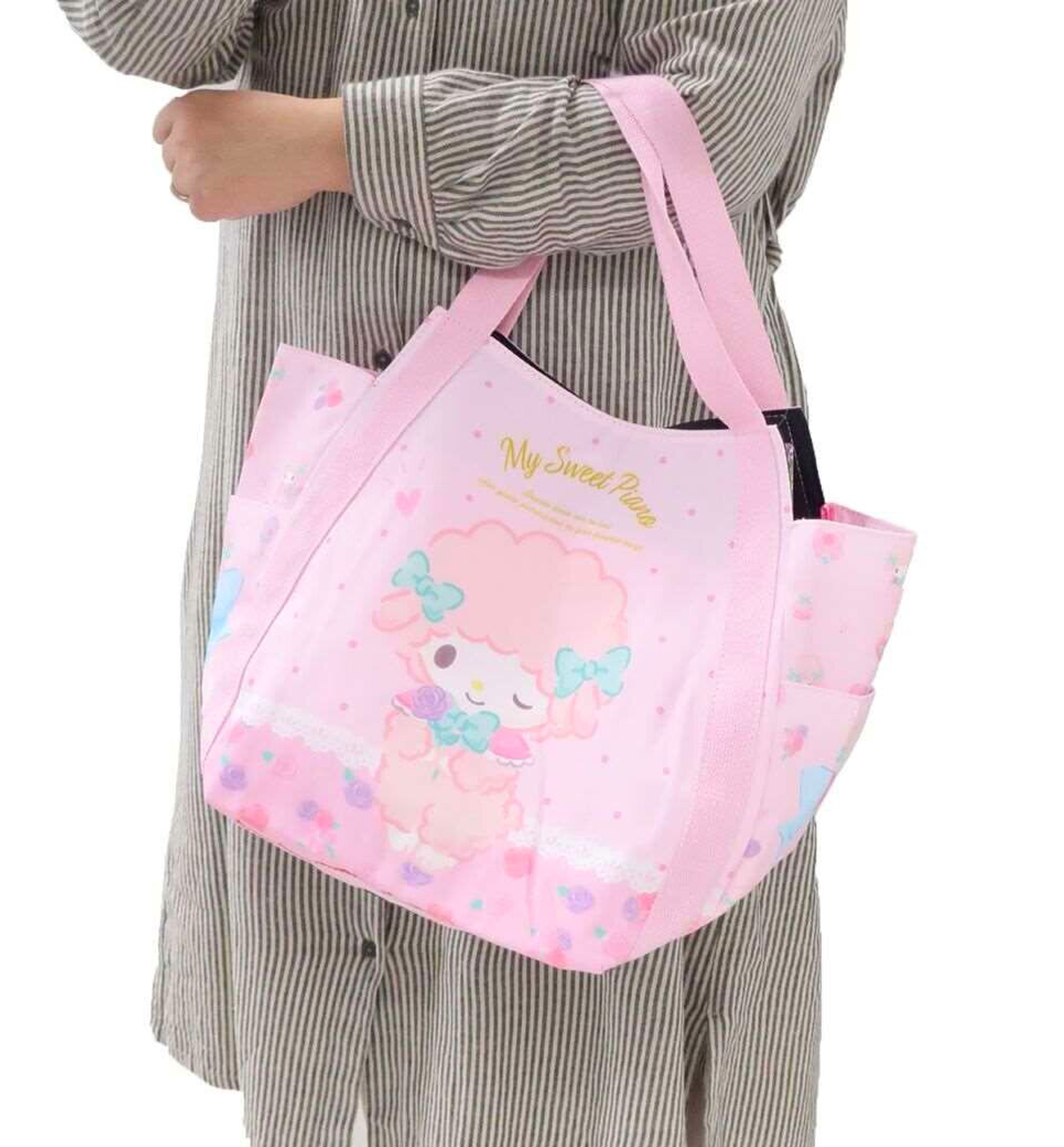 Sanrio My Melody Balloon Big Round Tote Bag [Limited Edition]