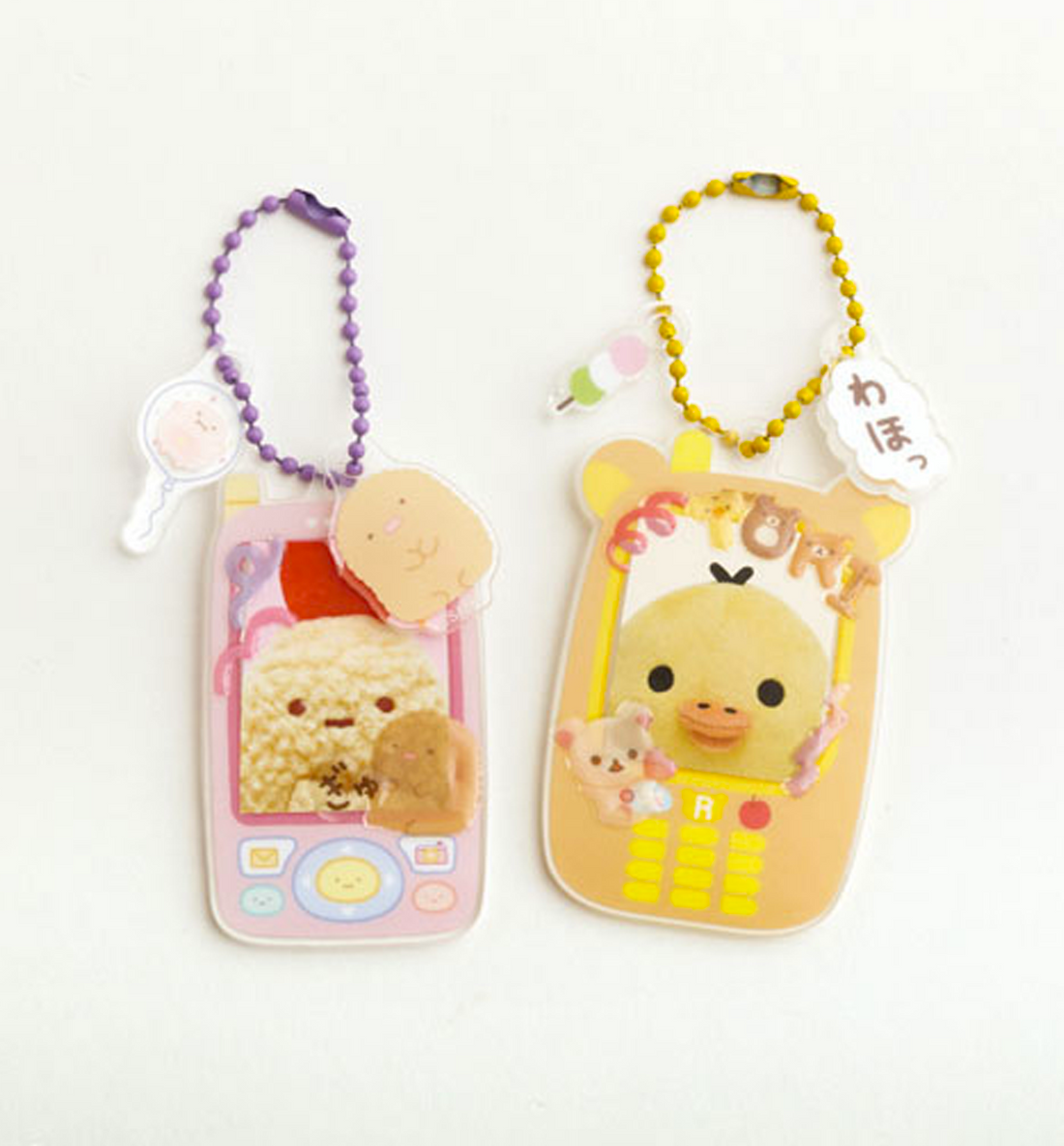 Rilakkuma Acrylic Keychain Set