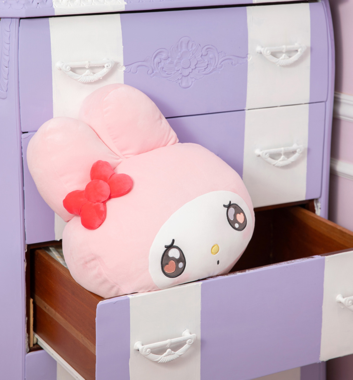 My Melody Face Cushion [Deeply From My Heart]