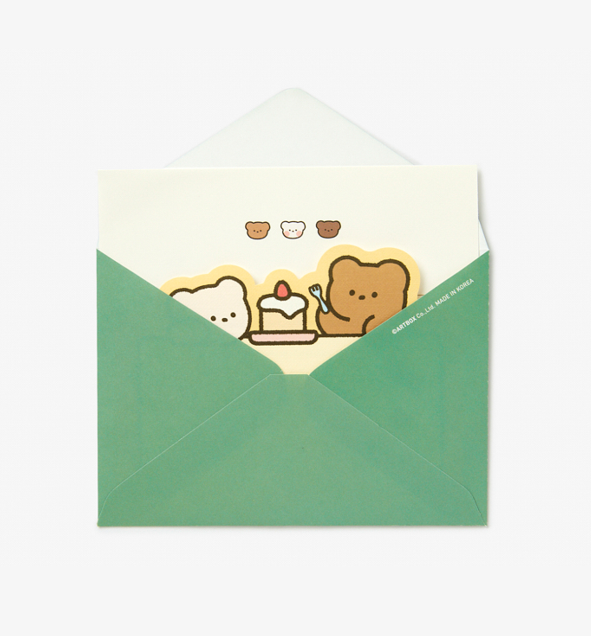 Cake Bear Letters & Envelopes