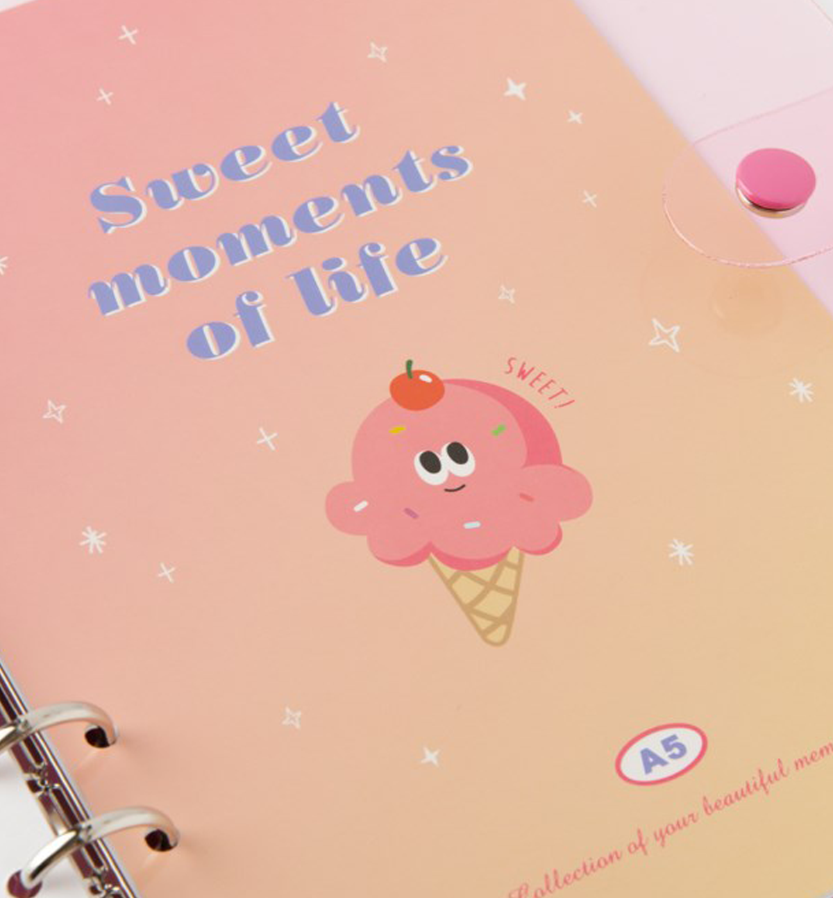 A5 Heart Binder Cover + Cover Refill