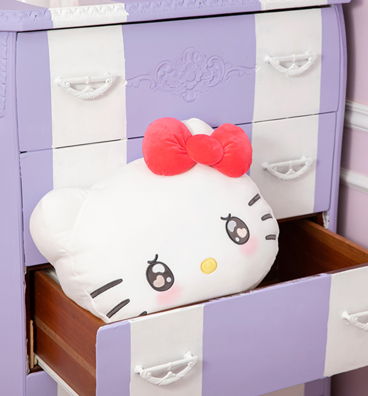 Hello Kitty Face Cushion [Deeply From My Heart]