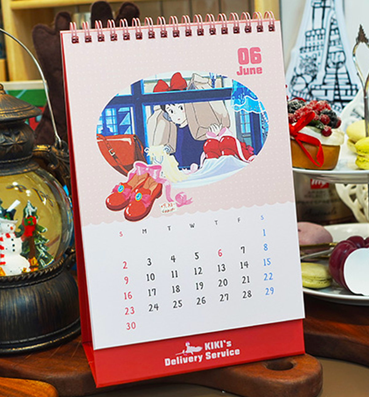 2024 Kiki's Delivery Service Desk Calendar