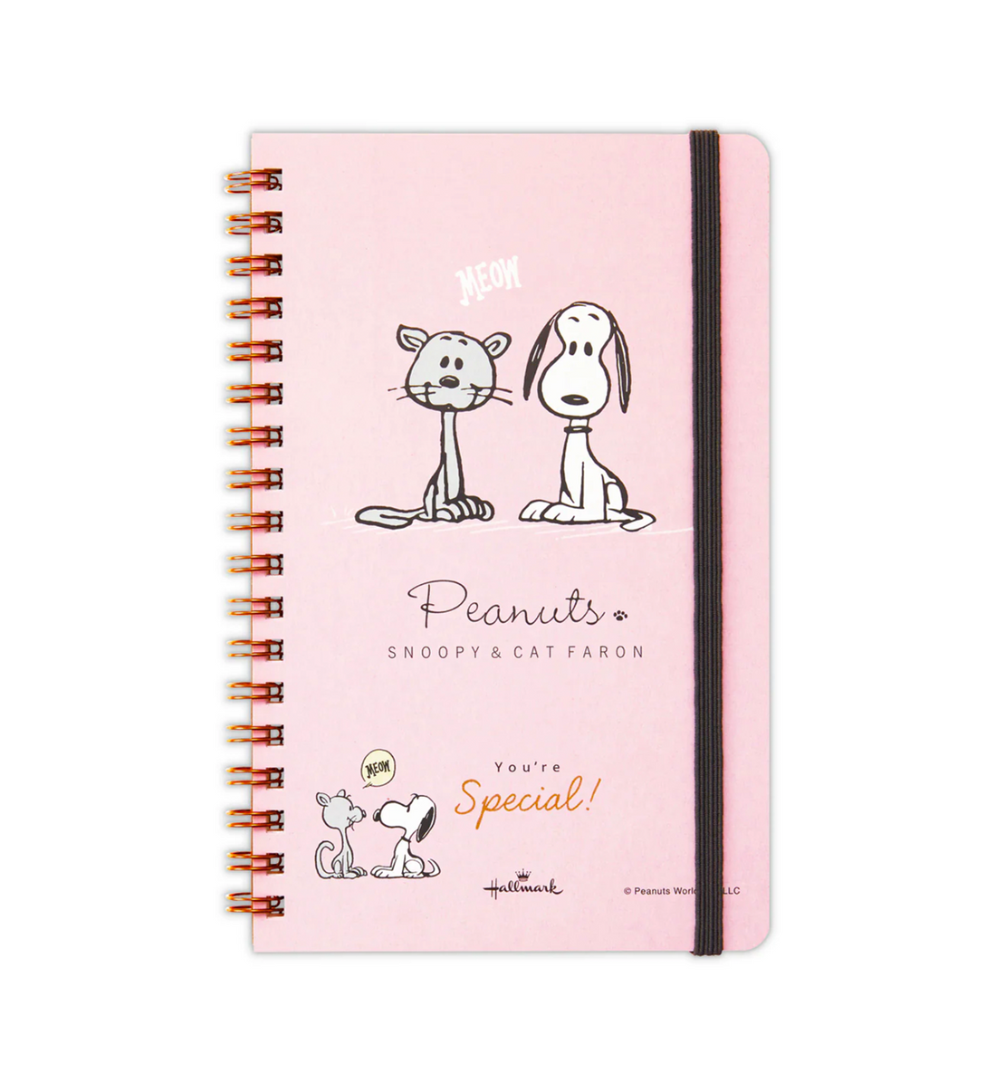 [JAPAN] Peanuts Snoopy You are Special Ring Notebook [Pink]