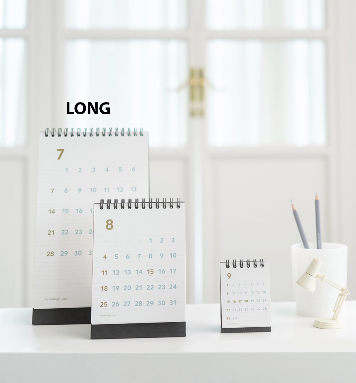 2024 Long Desk Calendar