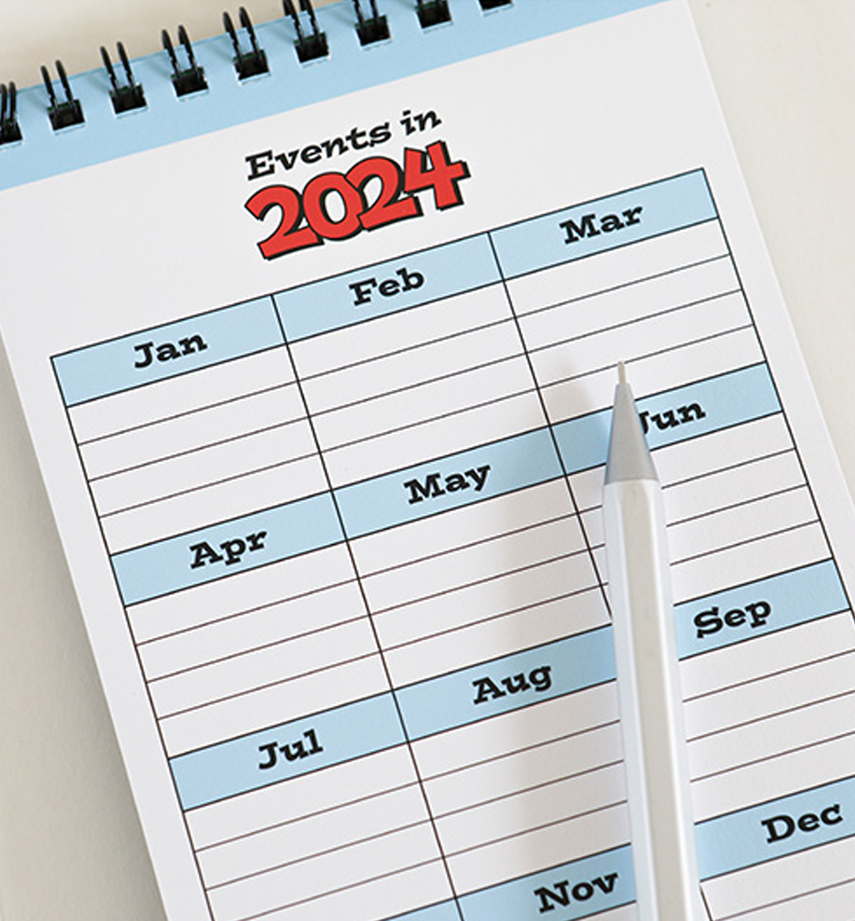 2024 My Buddy Mini Desk Calendar