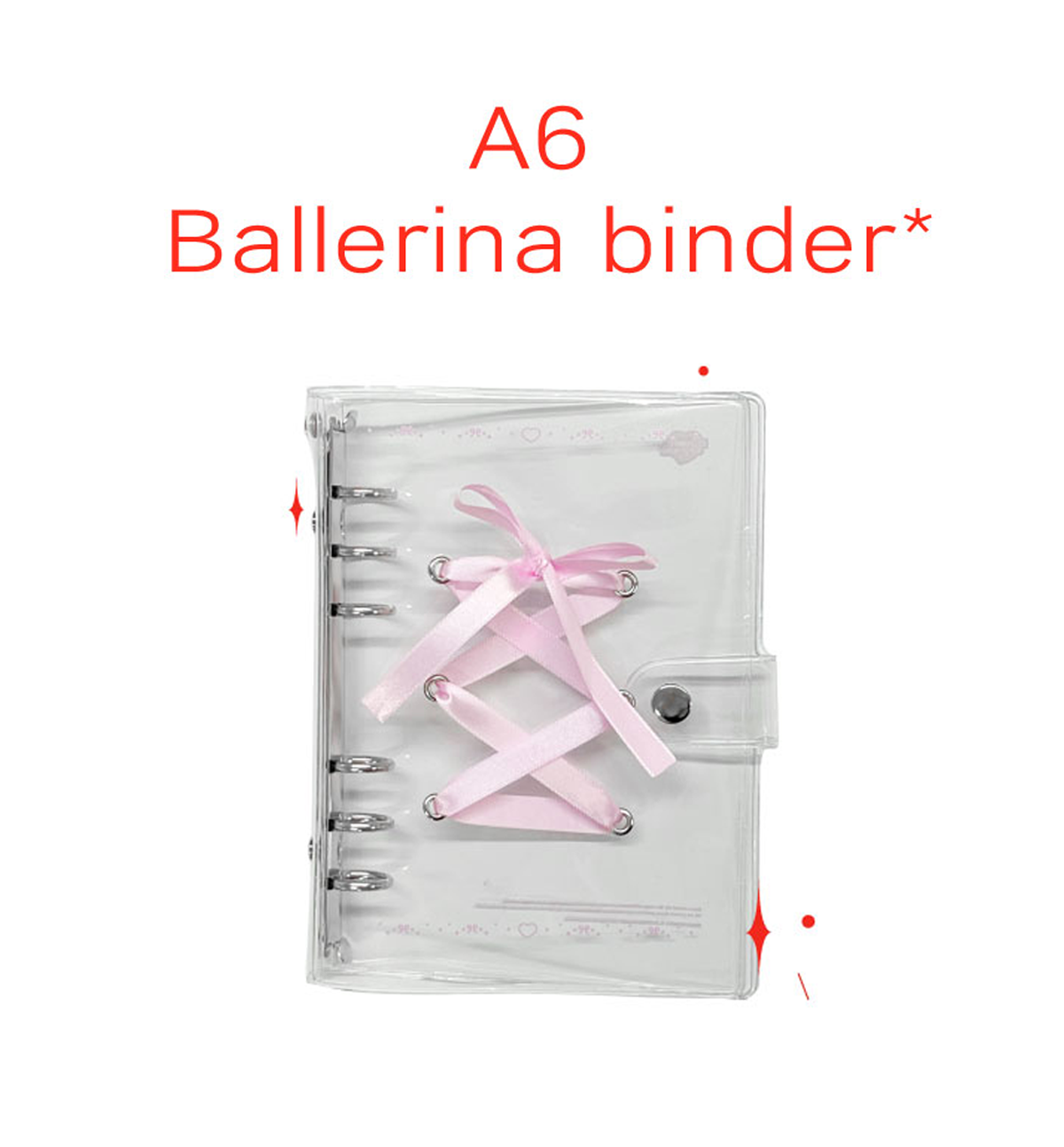 A6 Ballerina Binder