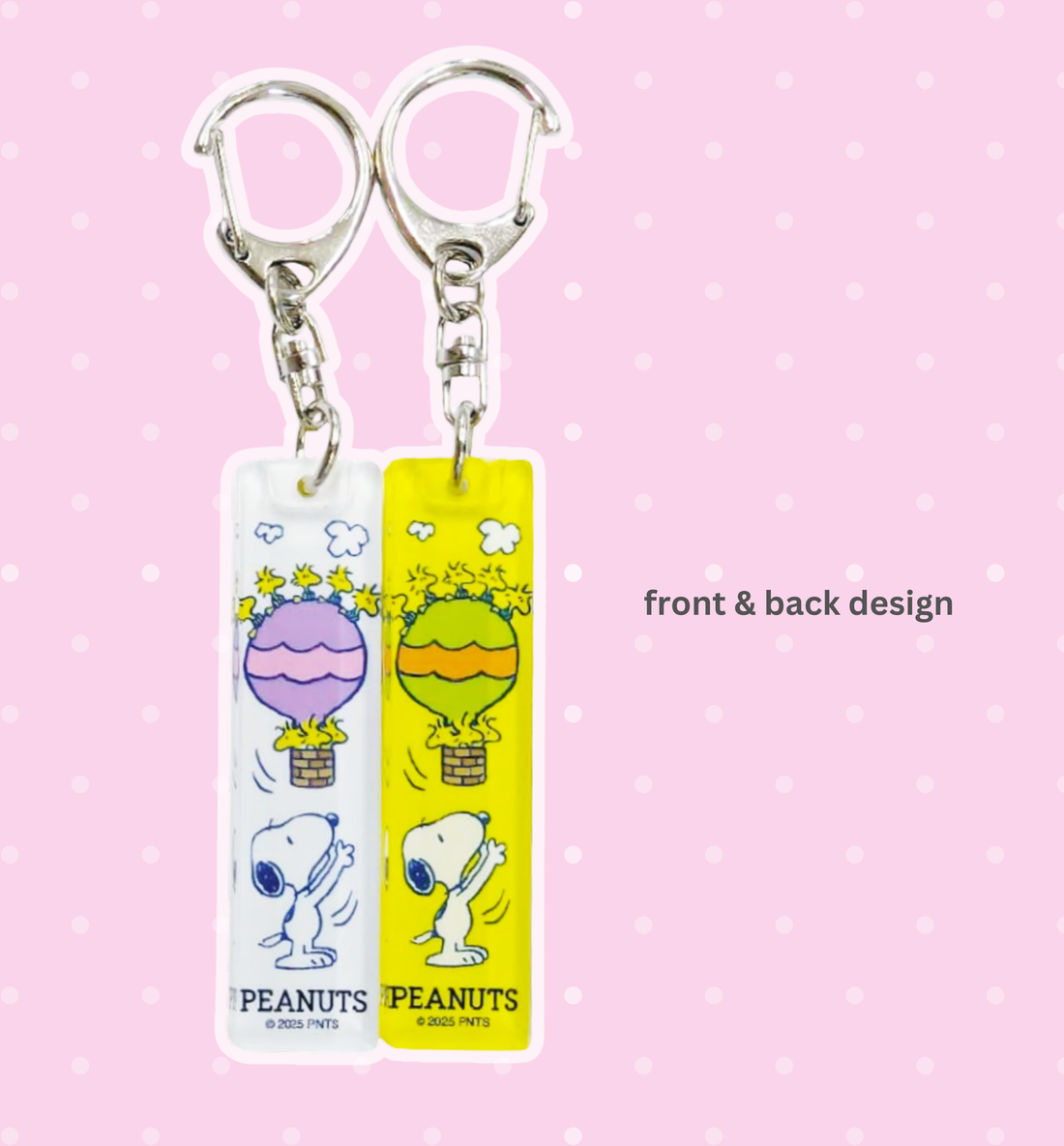 [JAPAN] Peanuts Acrylic Stick Keychain [Balloon]