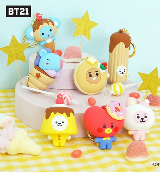 BT21 Sweetie Figure Keyring - Main Image