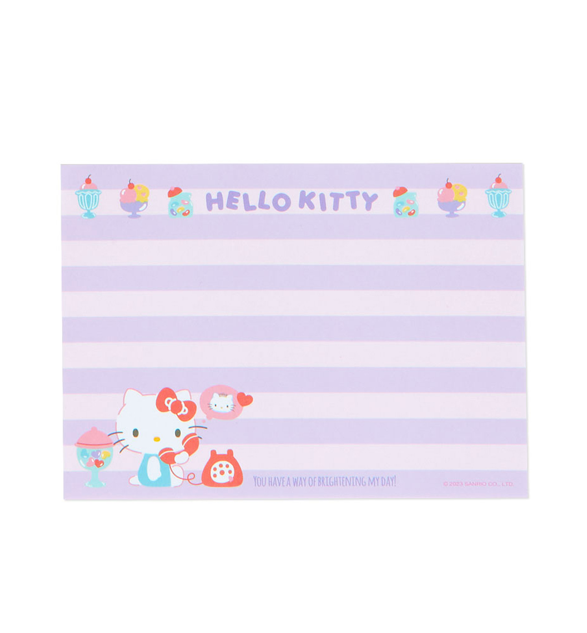 A6 Sanrio Memopad [Hello Kitty]
