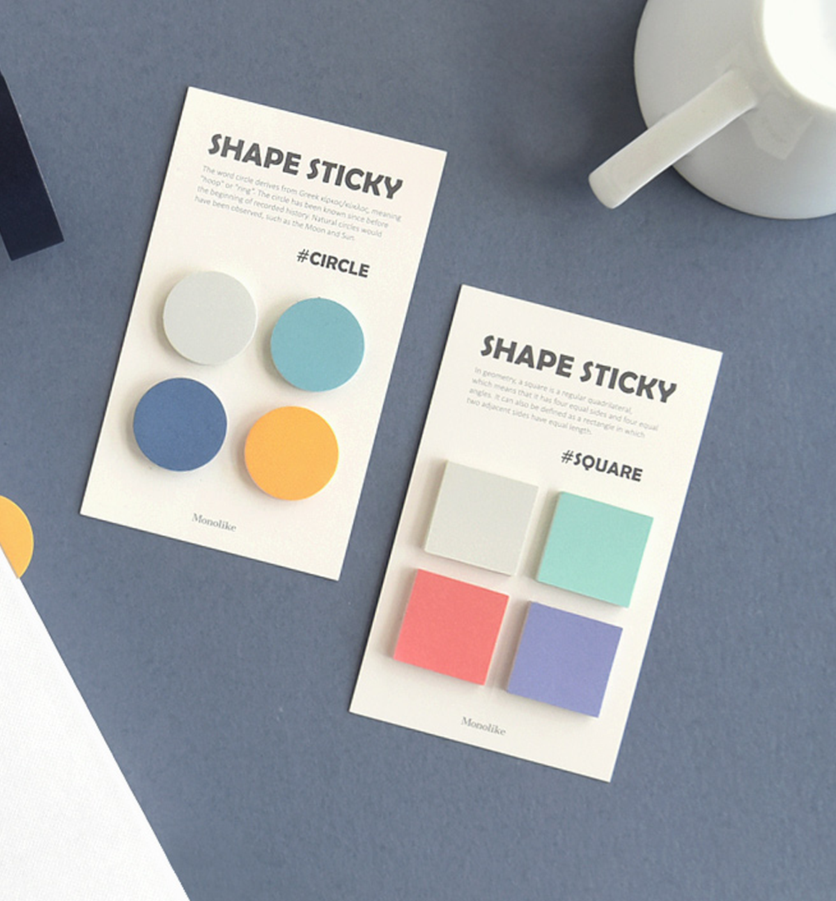 Shape Infographic Sticky Note