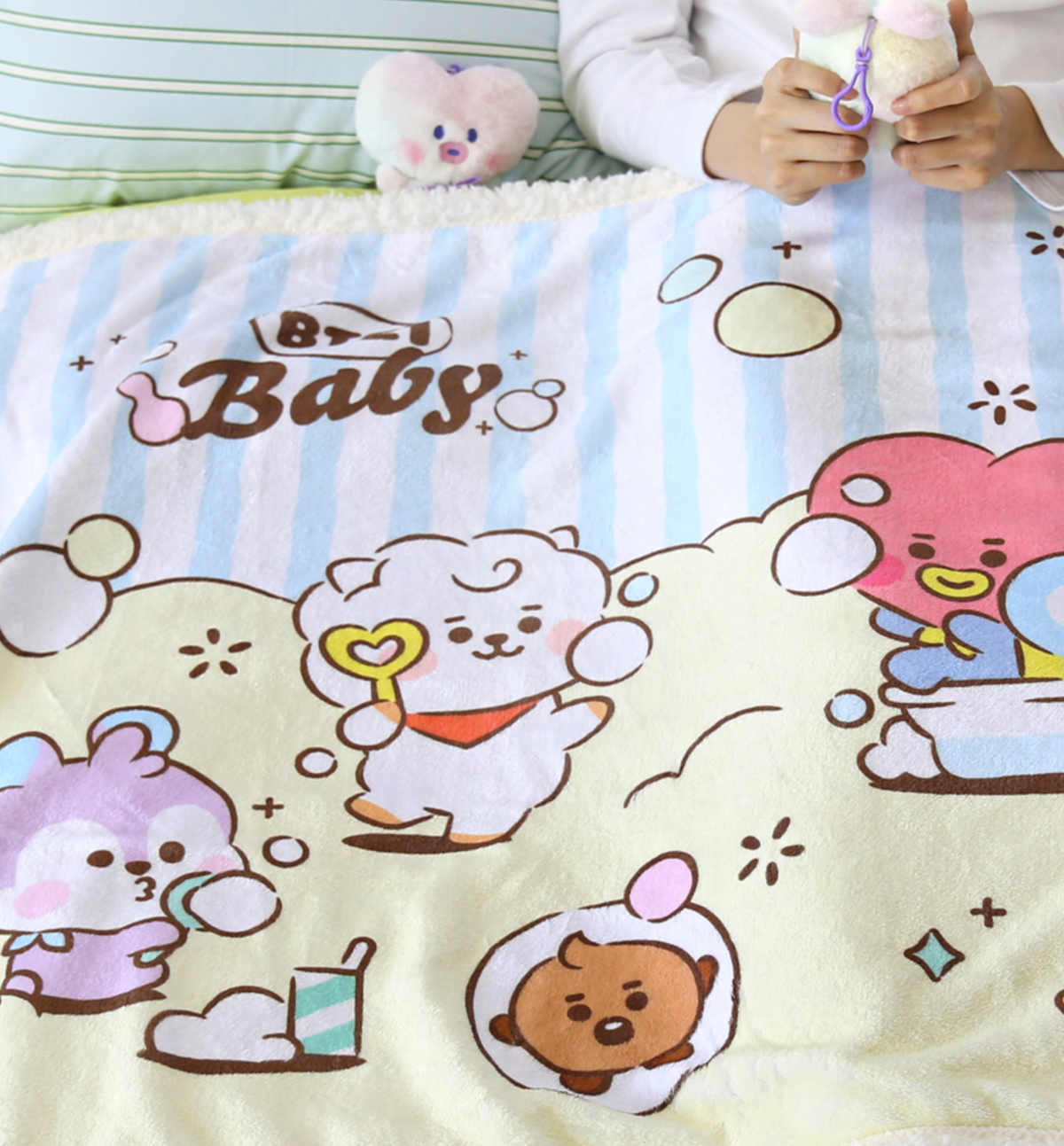 BT21 Minini Blanket [Baby Pastel]
