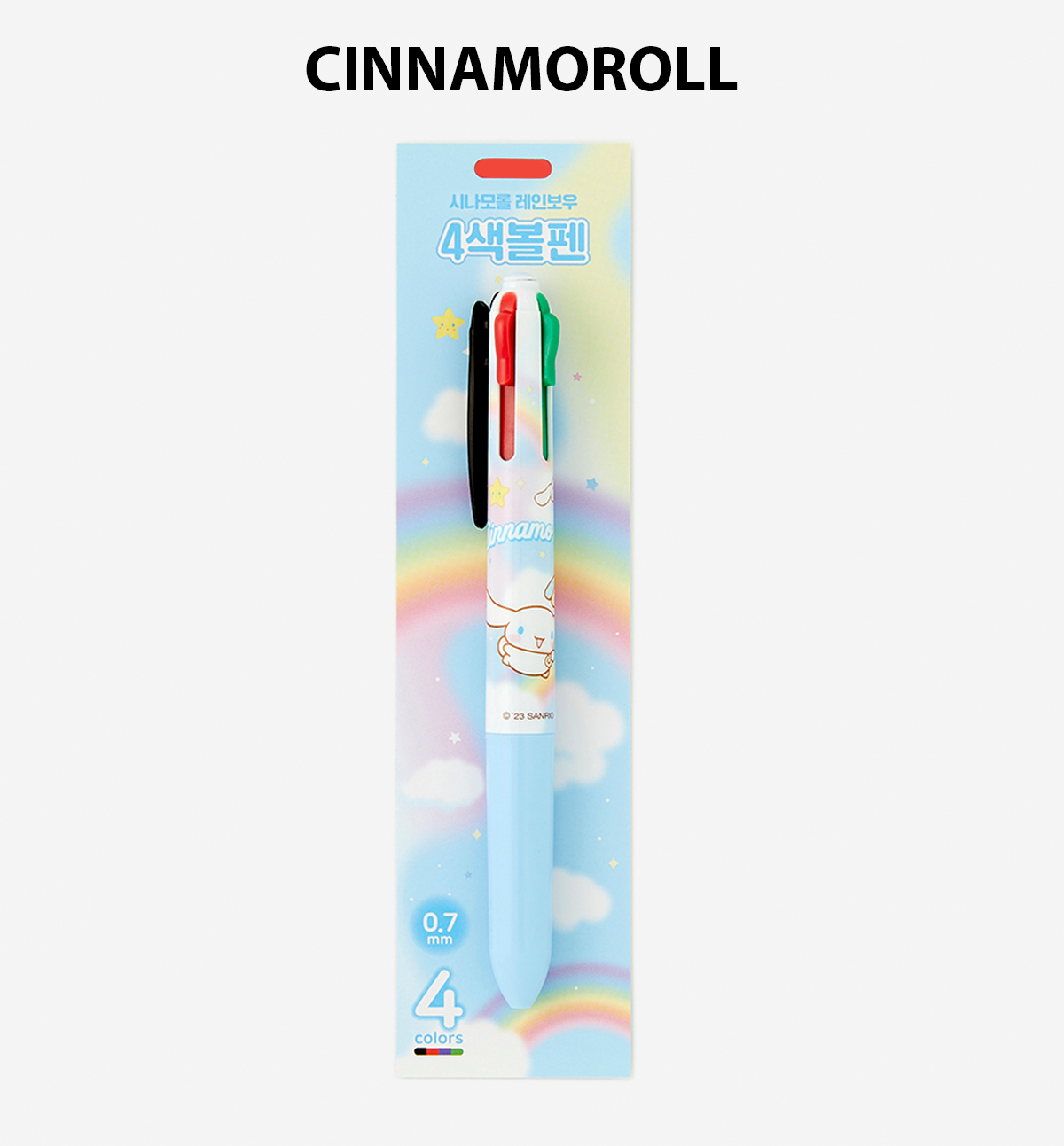 Sanrio Rainbow Ballpoint Pen [6 Designs]