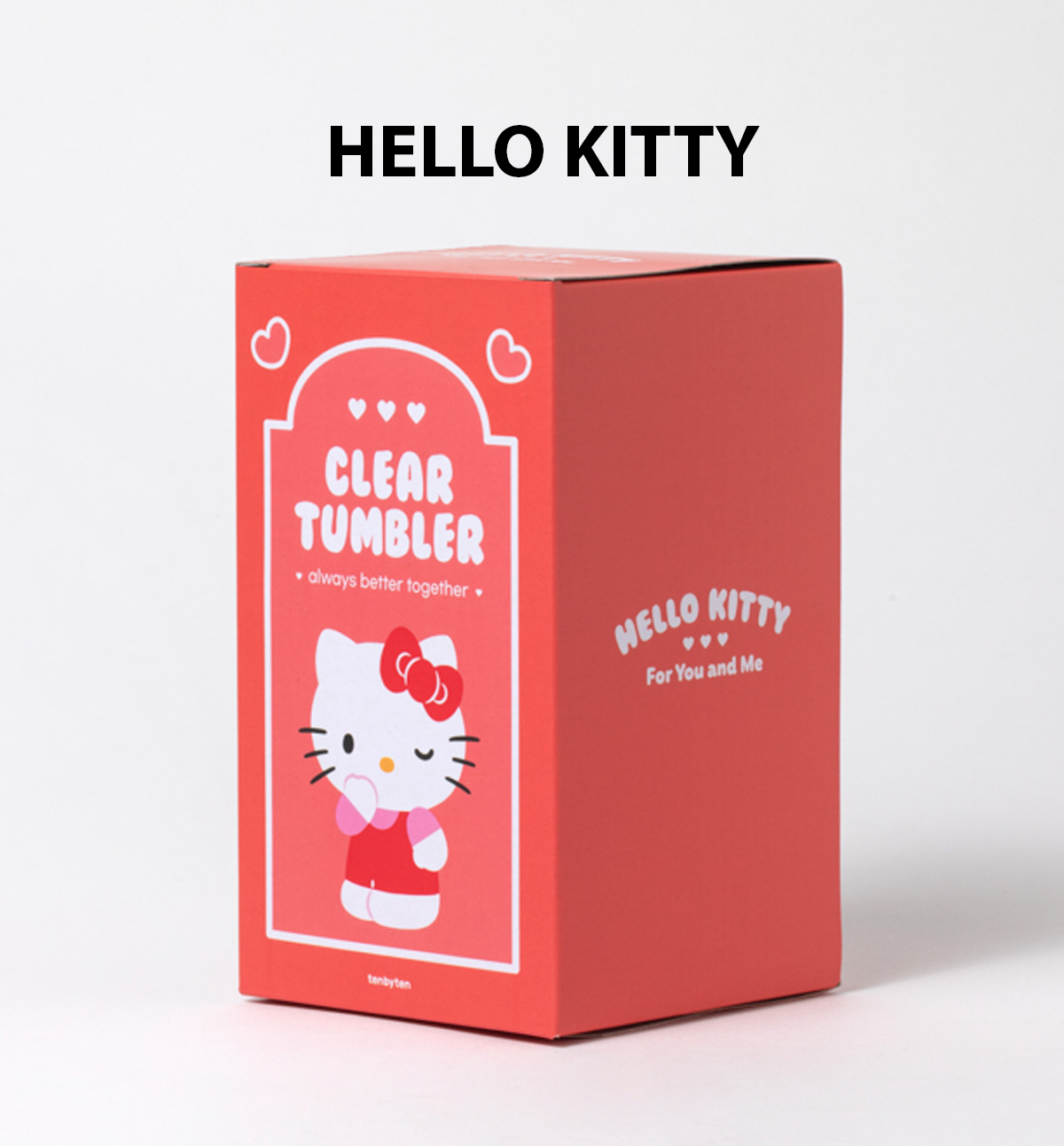 Sanrio Clear Tumbler [6 Designs]
