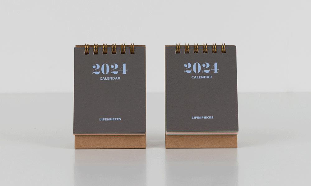 2024 Life & Pieces Desk Calendar [Mini]