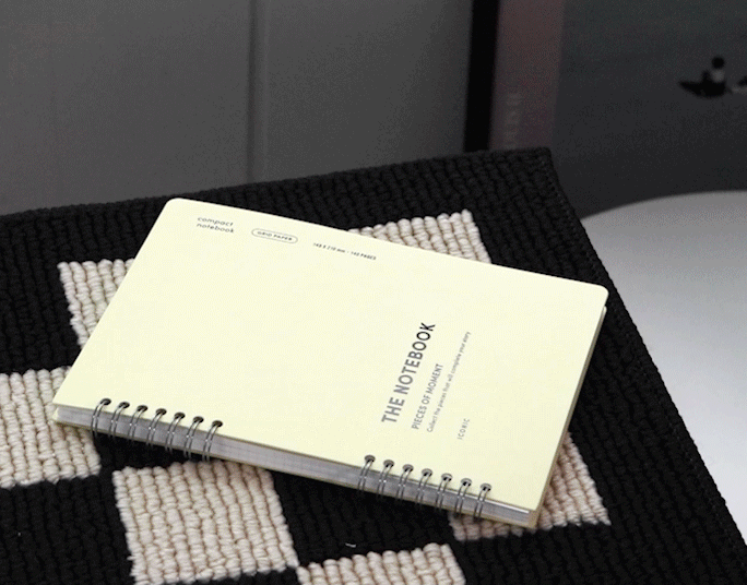 A5 Compact Grid Notebook [4 Colors]
