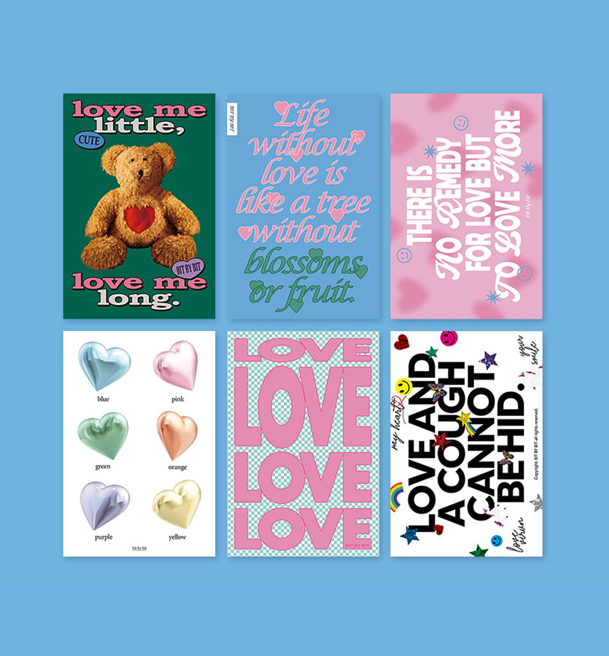 Love Set Postcard