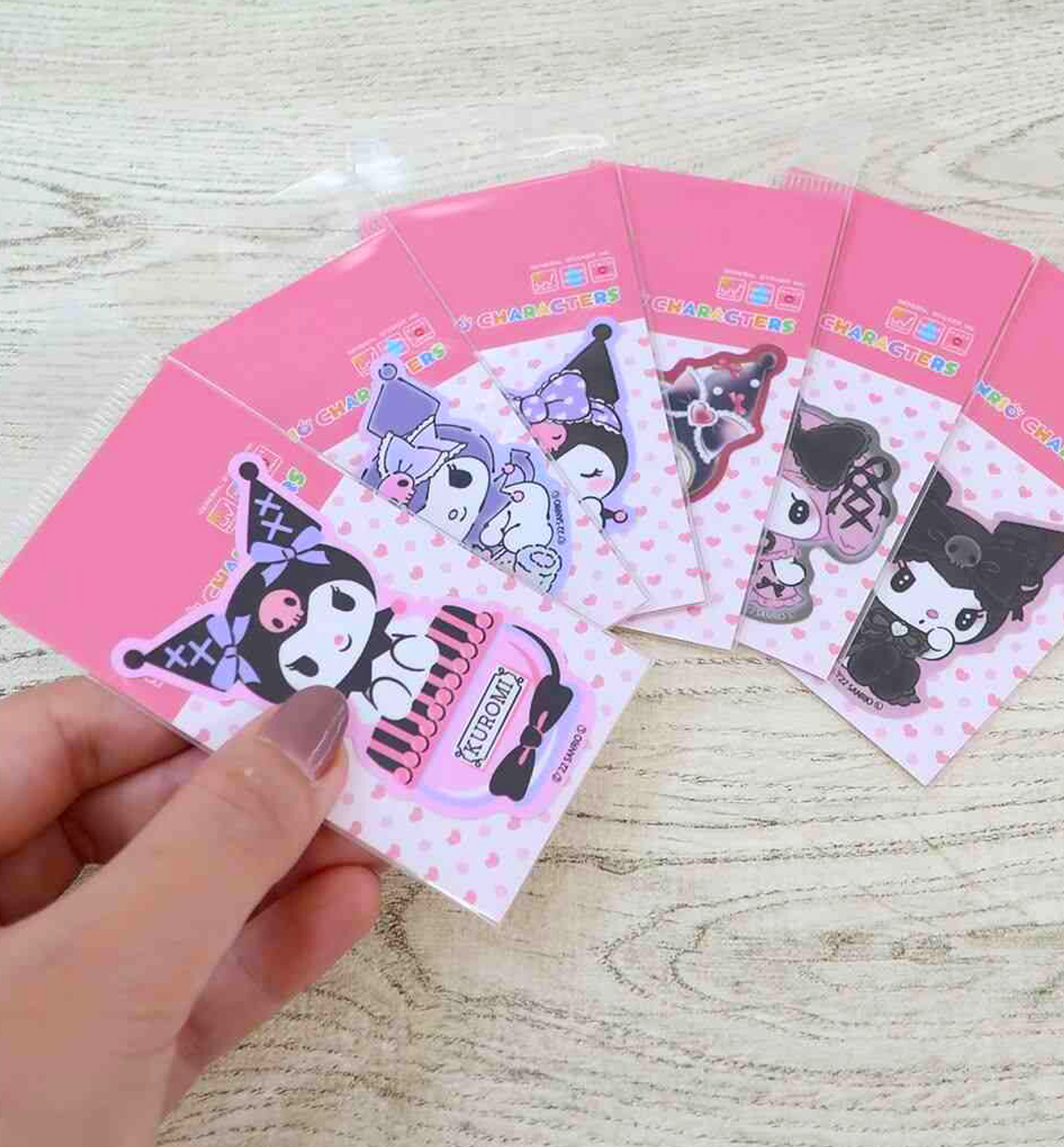 Hello Kitty Photocard Frame & Sticker Ver.2 [Strawberry]