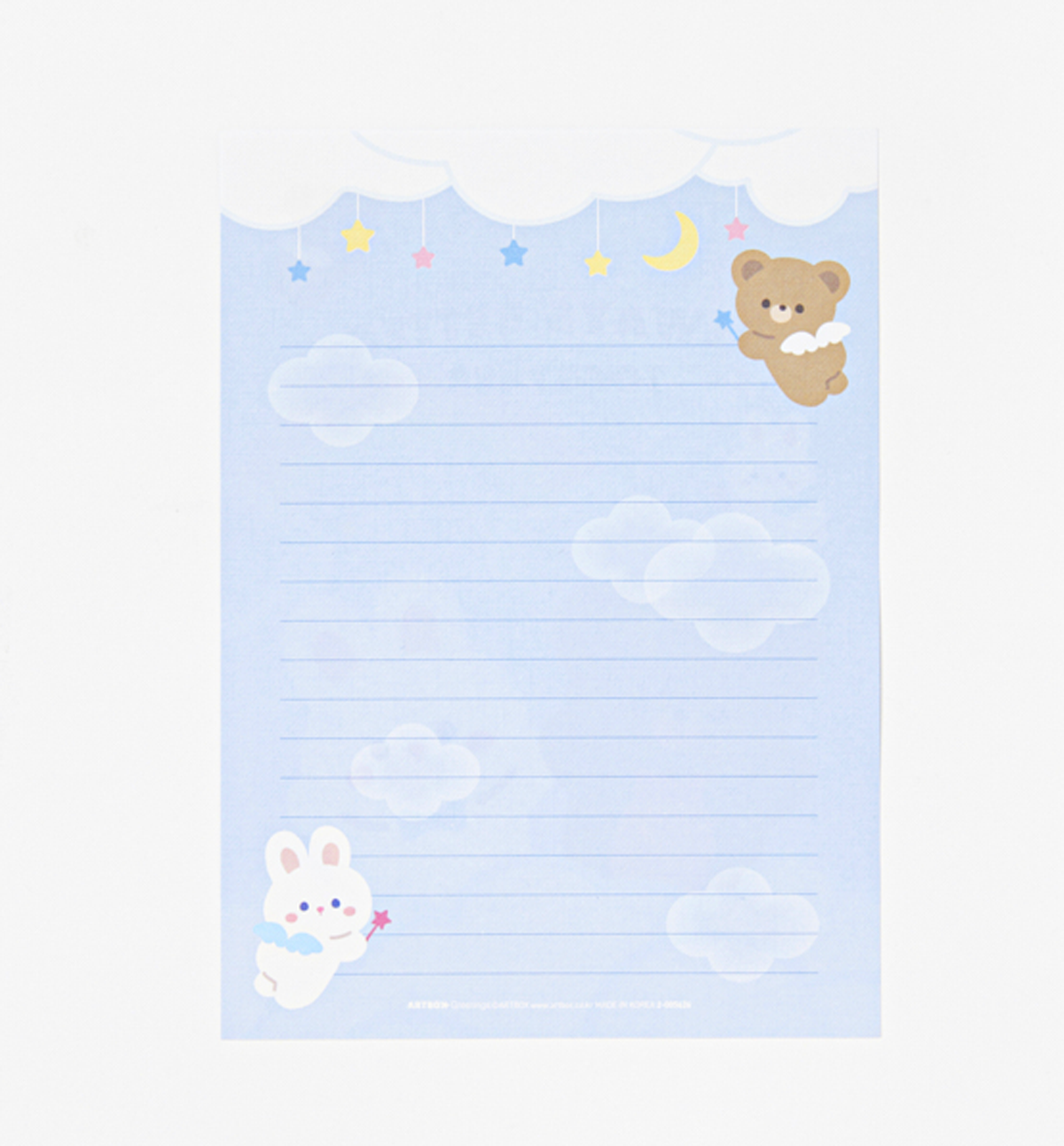 Angel Bear Letters & Envelopes