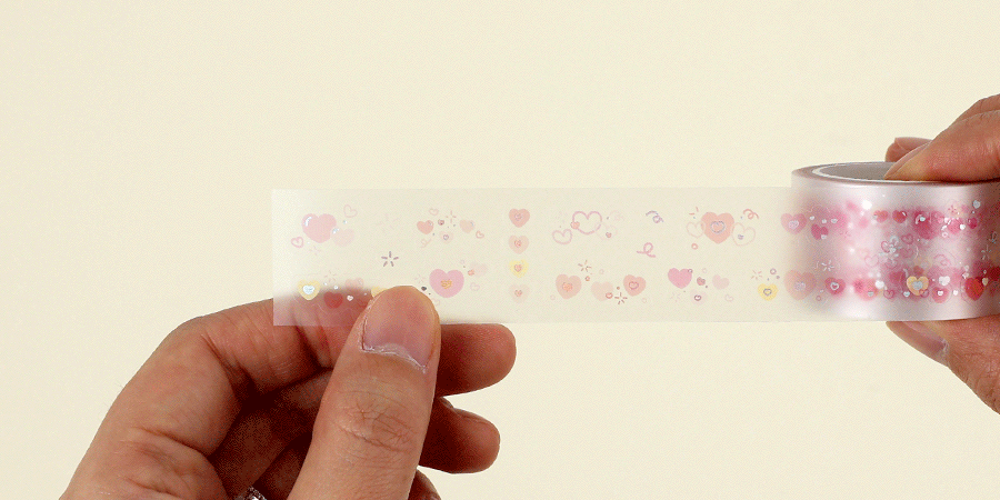 Pop Up Deco Kiss Cut Washi Tape