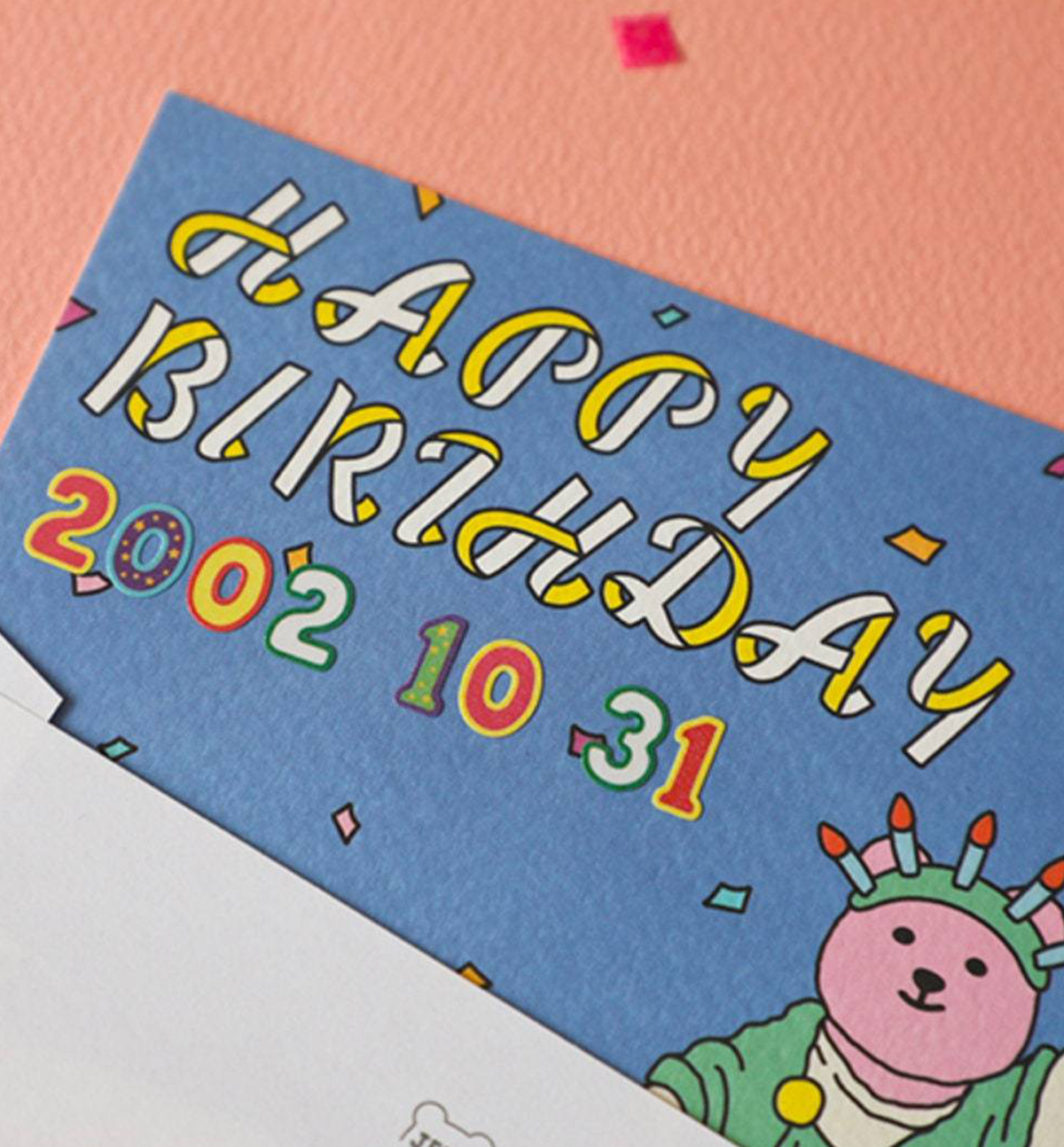 Candle Card Deco Sticker