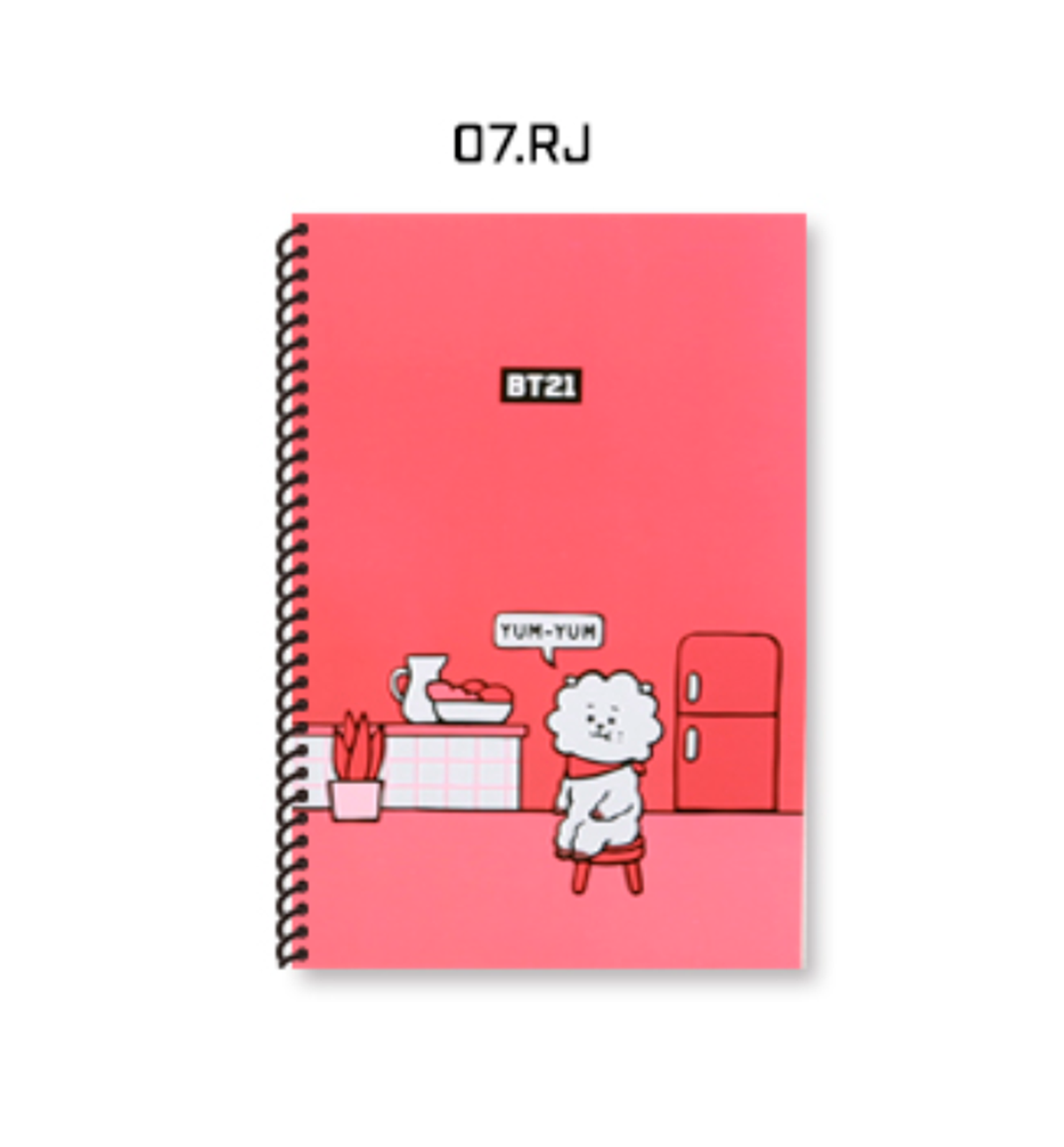 BT21 Spring Blank Notebook