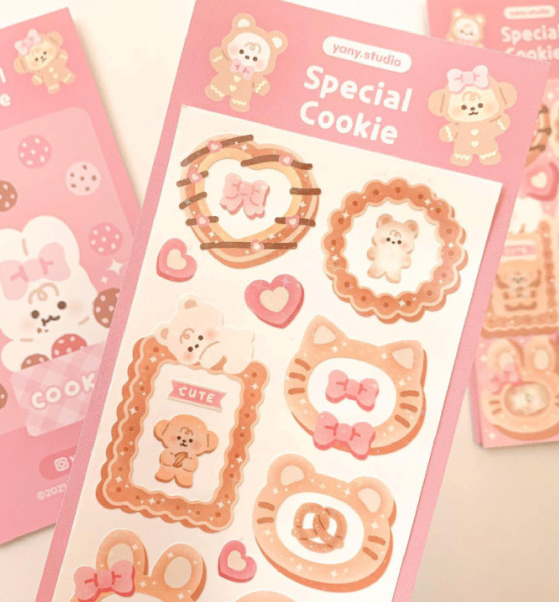 Special Cookie Frame Seal Sticker