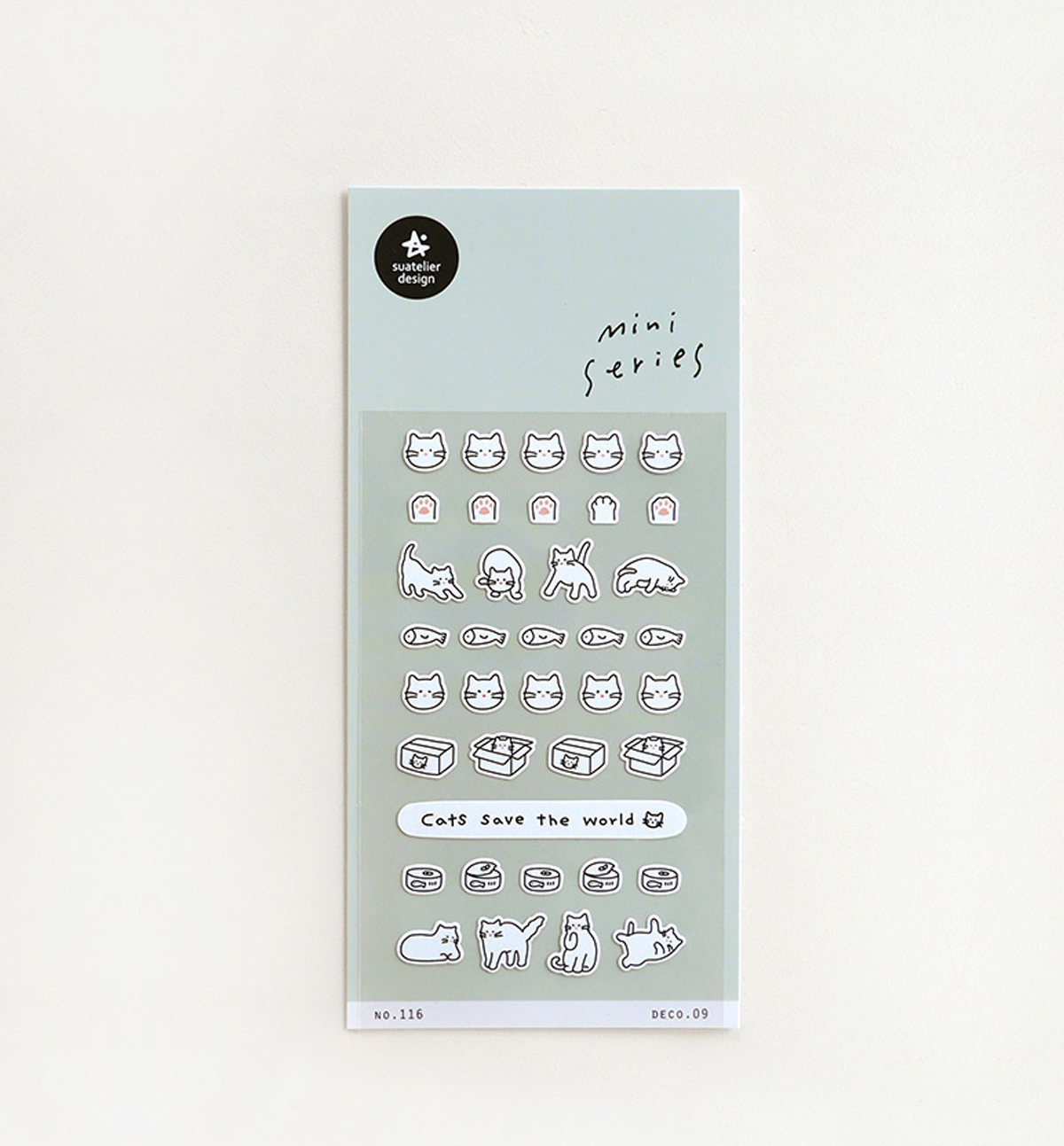 116 deco.09 Sticker