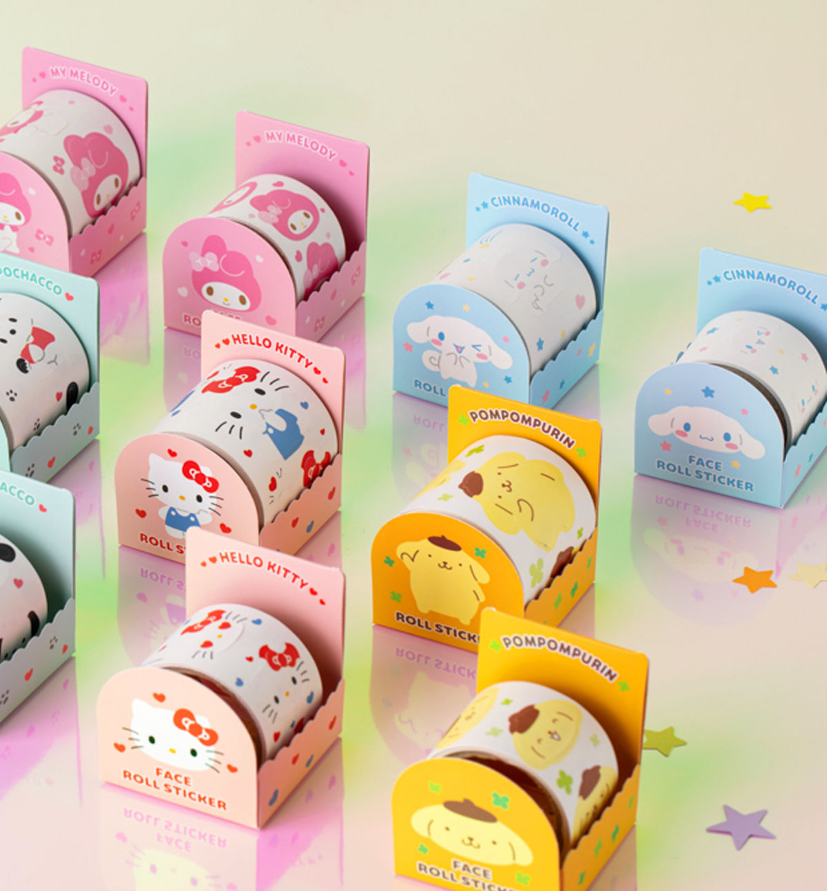 Sanrio Cutie Roll Sticker