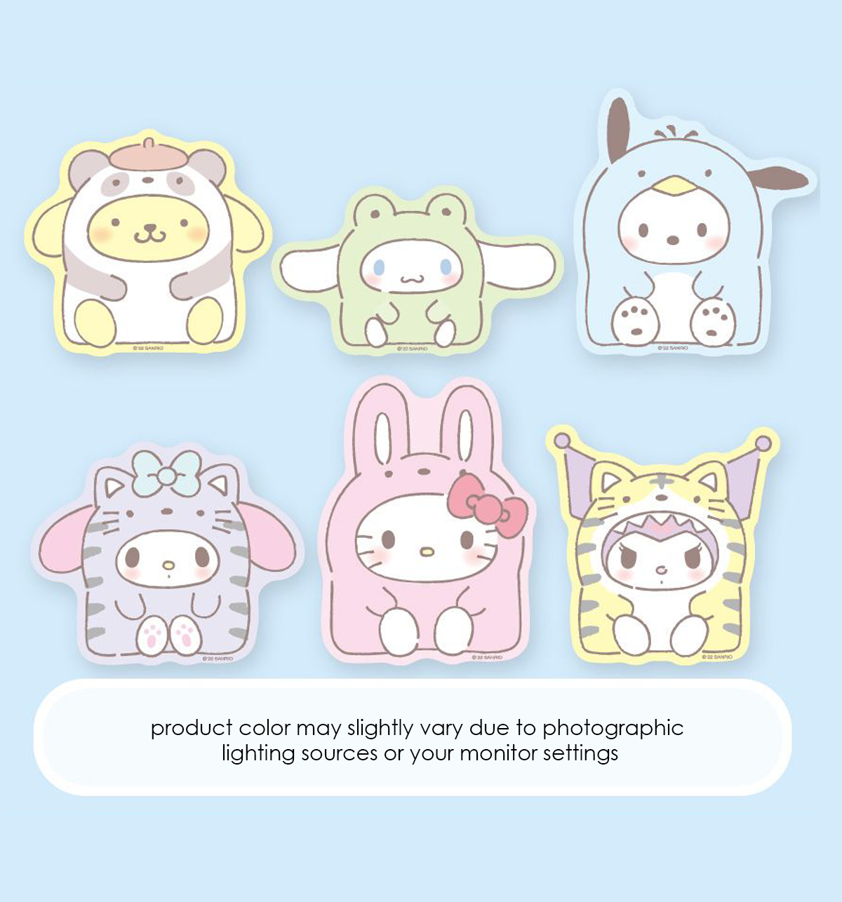 Sanrio Characters Animal Costume Pop Tok [6 Designs]