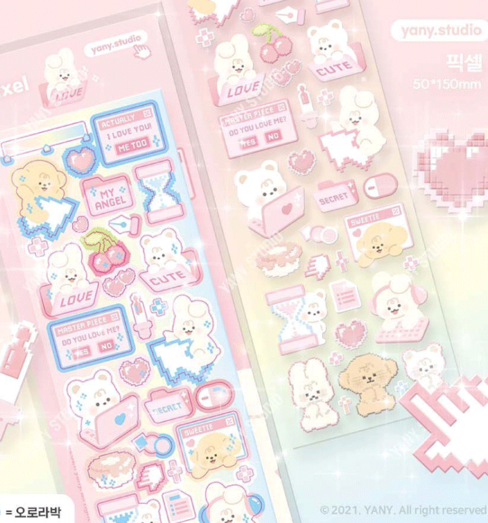 Pixel Seal Sticker