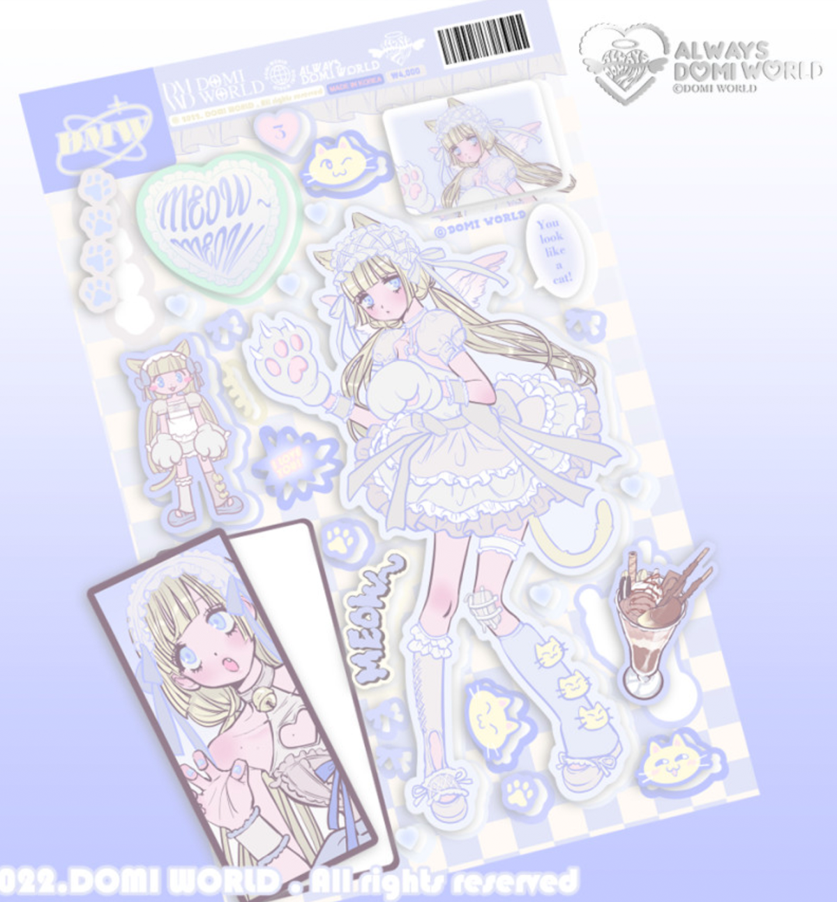 Angel Sticker [Cat Angel]
