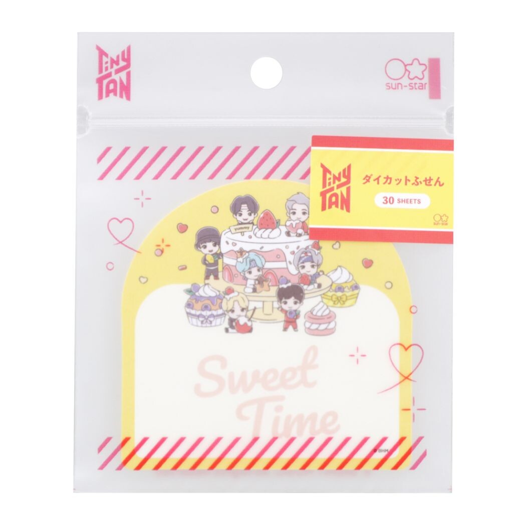 BTS TinyTAN Sweet Time Sticky Note [A]
