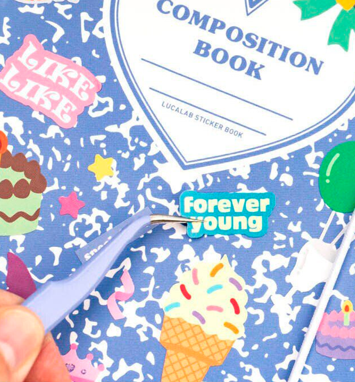 Composition Release Sticker Book