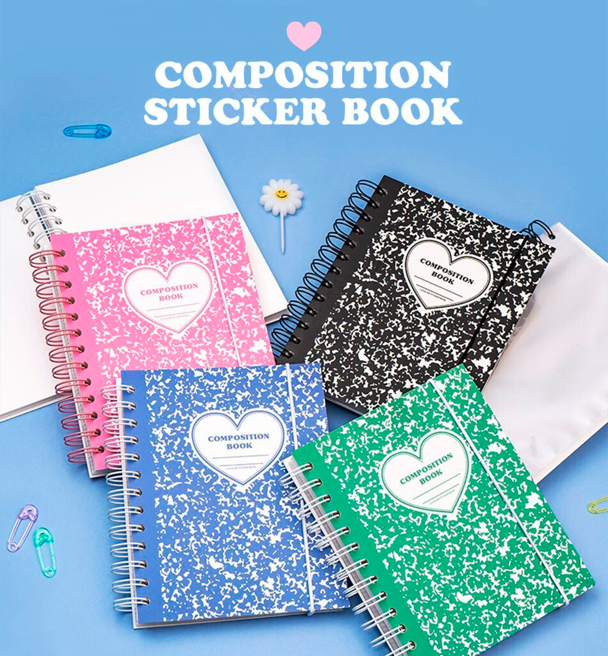 Composition Release Sticker Book