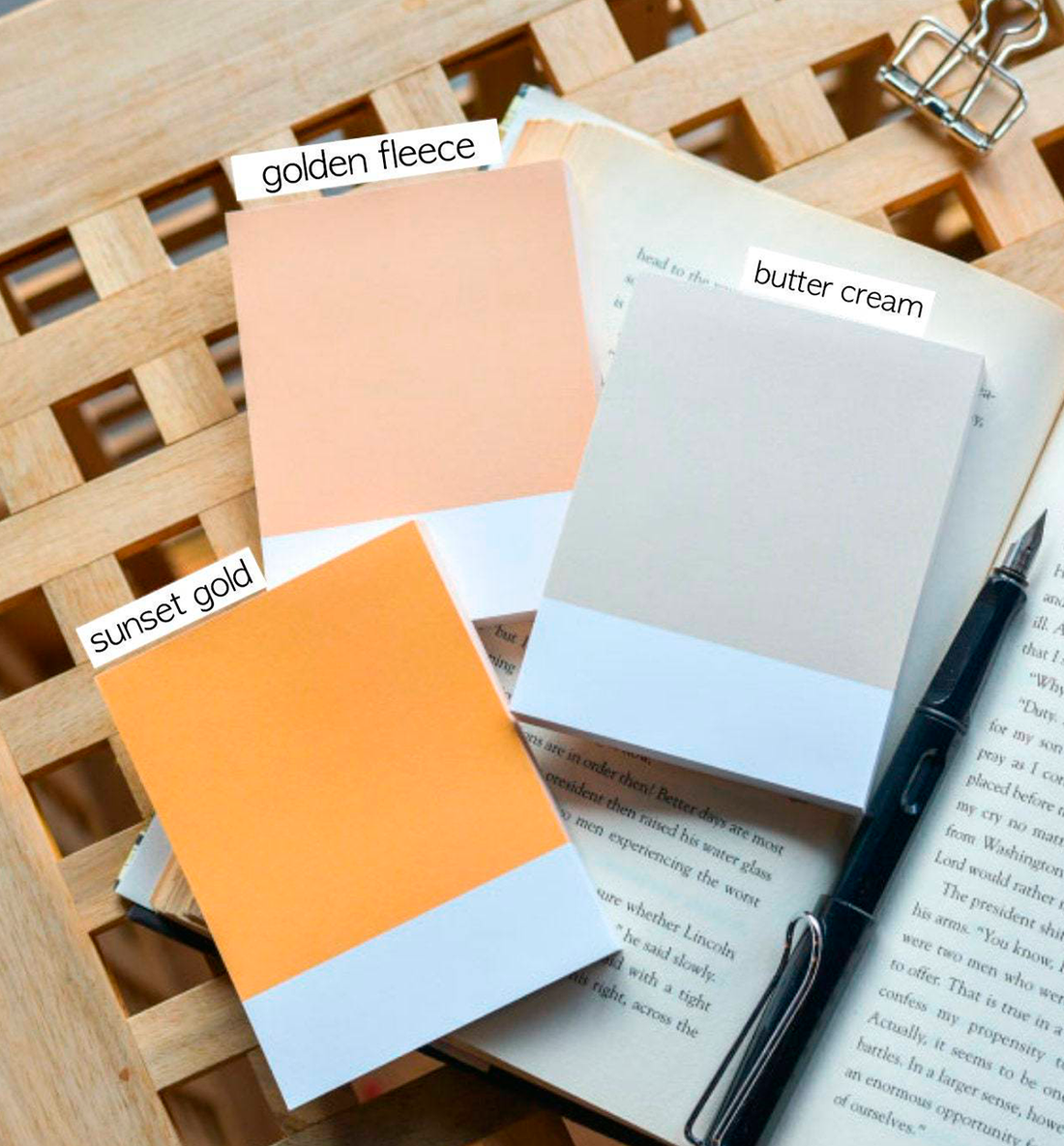 Colorful Block Memopad