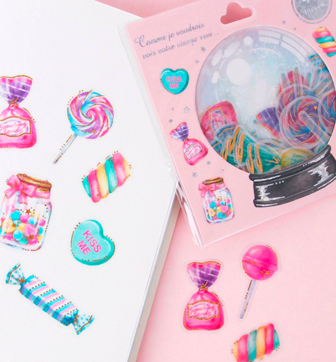 Candy Store In Front Of School Sticker