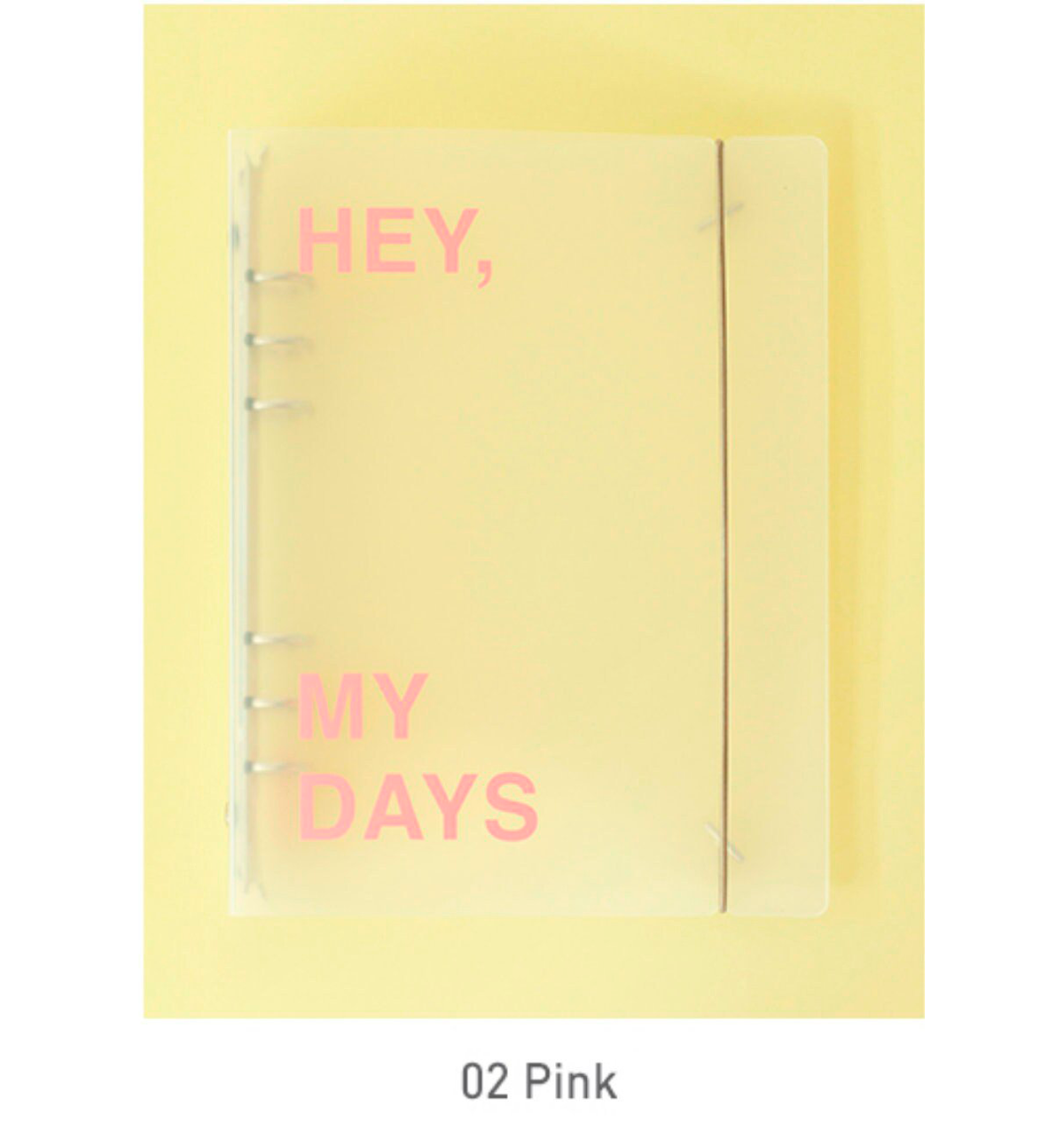 A5 Clear Binder Cover [Hey My Days]