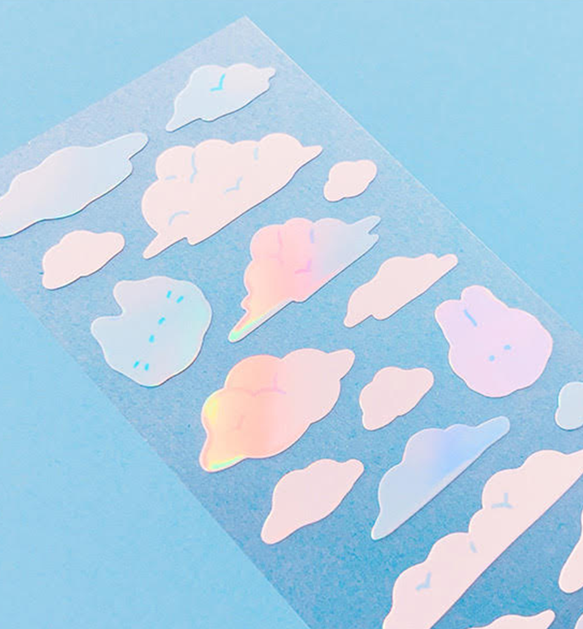 Hologram Cloud Seal Sticker