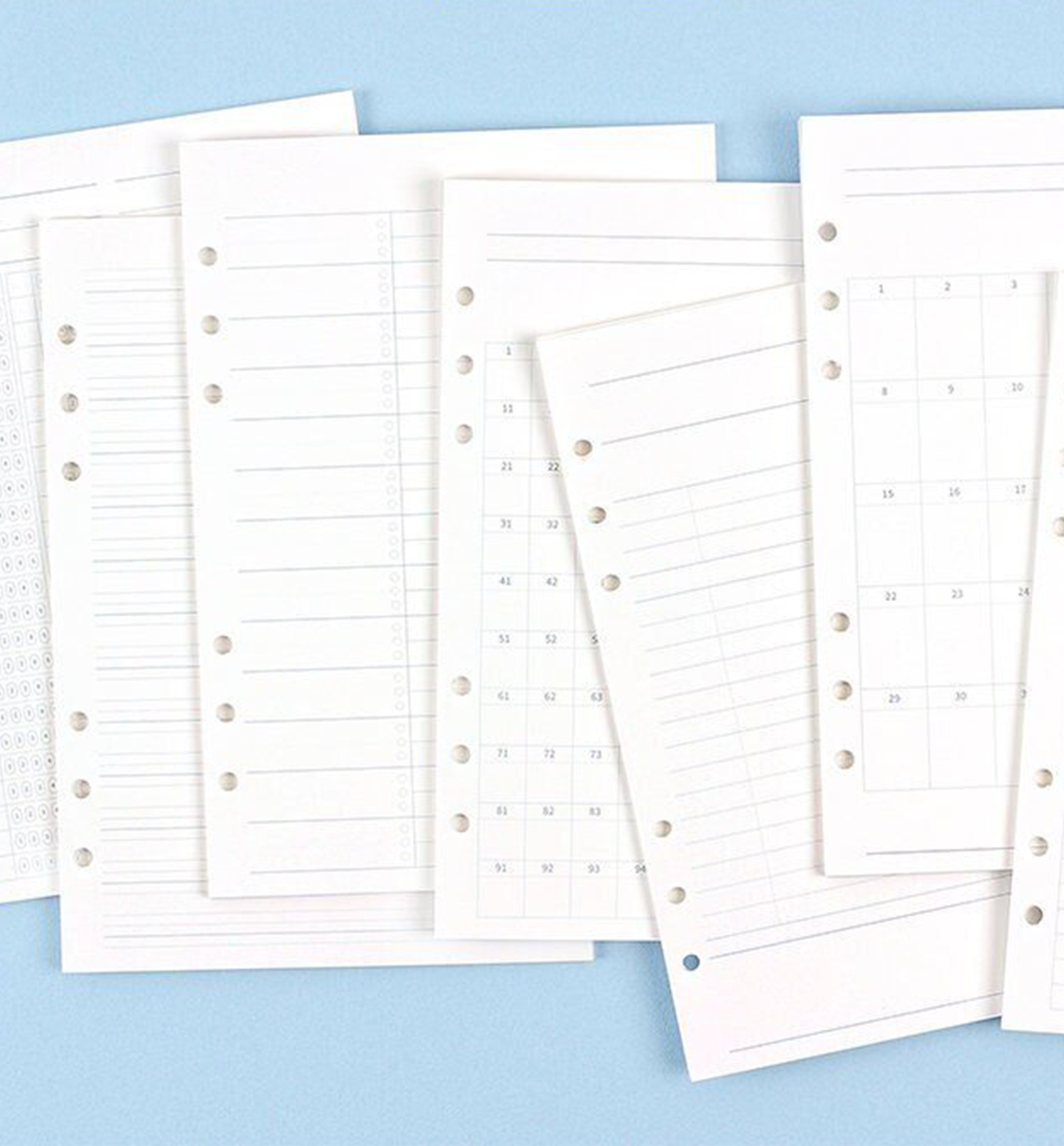 Refill Paper Notes A5 Study Note Refill Paper