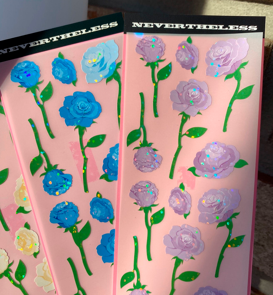 Vintage Roses Seal Sticker